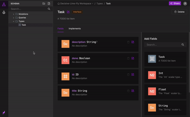 Add mockup data